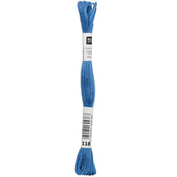 Sticktwist Mouliné (8 lfm) - königsblau - 118 - Rico Design
