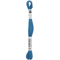 Sticktwist Mouliné (8 lfm) - blau - 123 - Rico Design