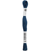 Sticktwist Mouliné (8 lfm) - blau - 124 - Rico Design
