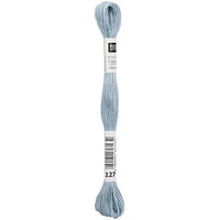 Sticktwist Mouliné (8 lfm) - eisblau - 127 - Rico Design