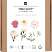 Embroidery Set - Spring flowers - Futschikato - Rico Design