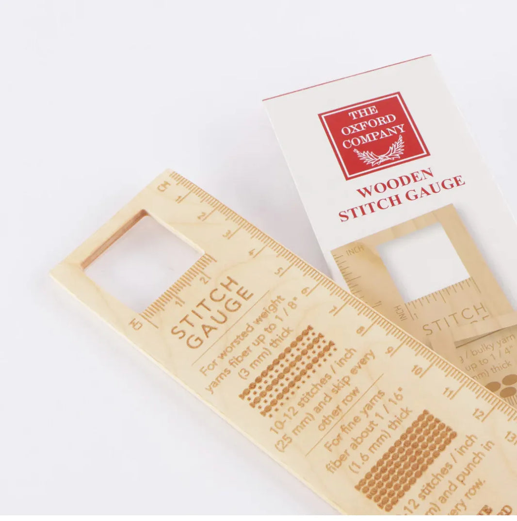 Holz-Stichmaß – Punch Needle Zählhilfe - Oxford Company