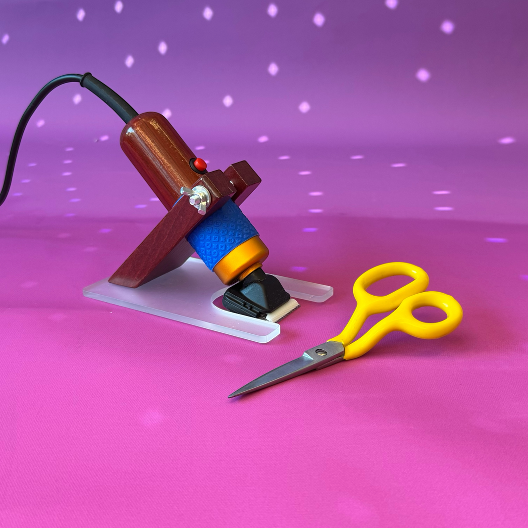 Rug Carving Set – Clipper, Guide & Bendt Schere fürs Tufting