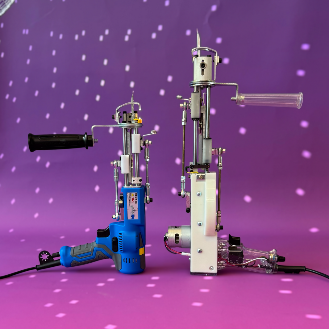 3D Tuftingmaschinen Bundle - AK-V + AK-DUO High Pile Set - Schwarz