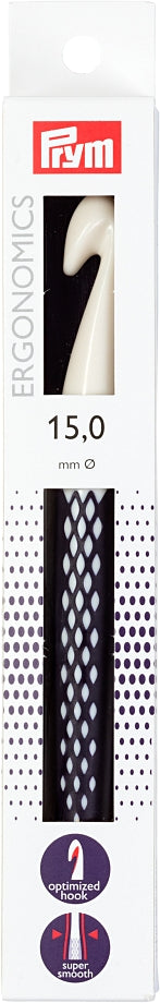 Crochet Hook - Ergonomics - 15mm - Prym