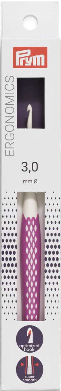 Crochet Hooks - Ergonomics - 3mm - Prym