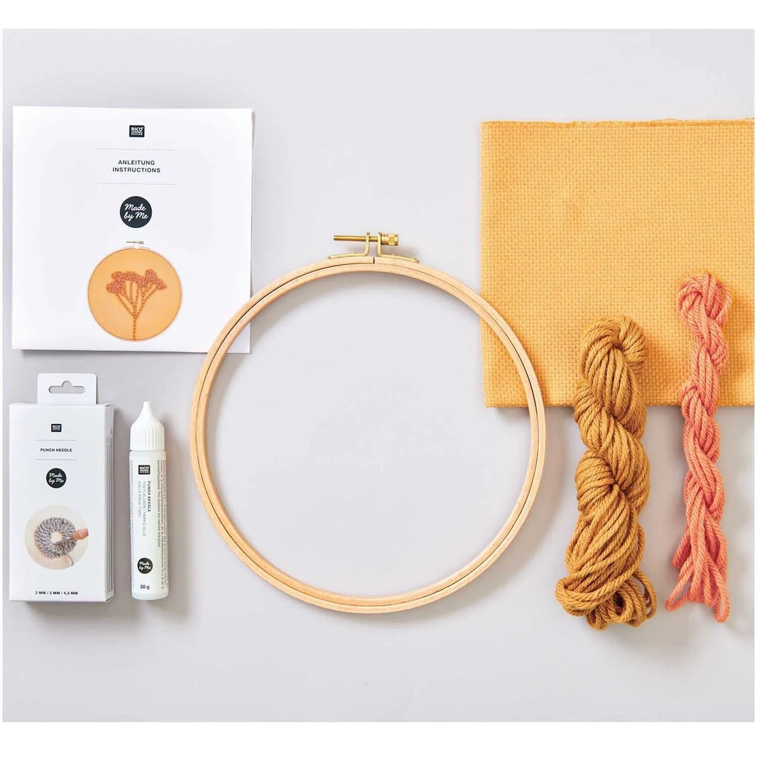 Punch Needle Set - Schleierkraut - inkl. Punch Needle - Rico Design