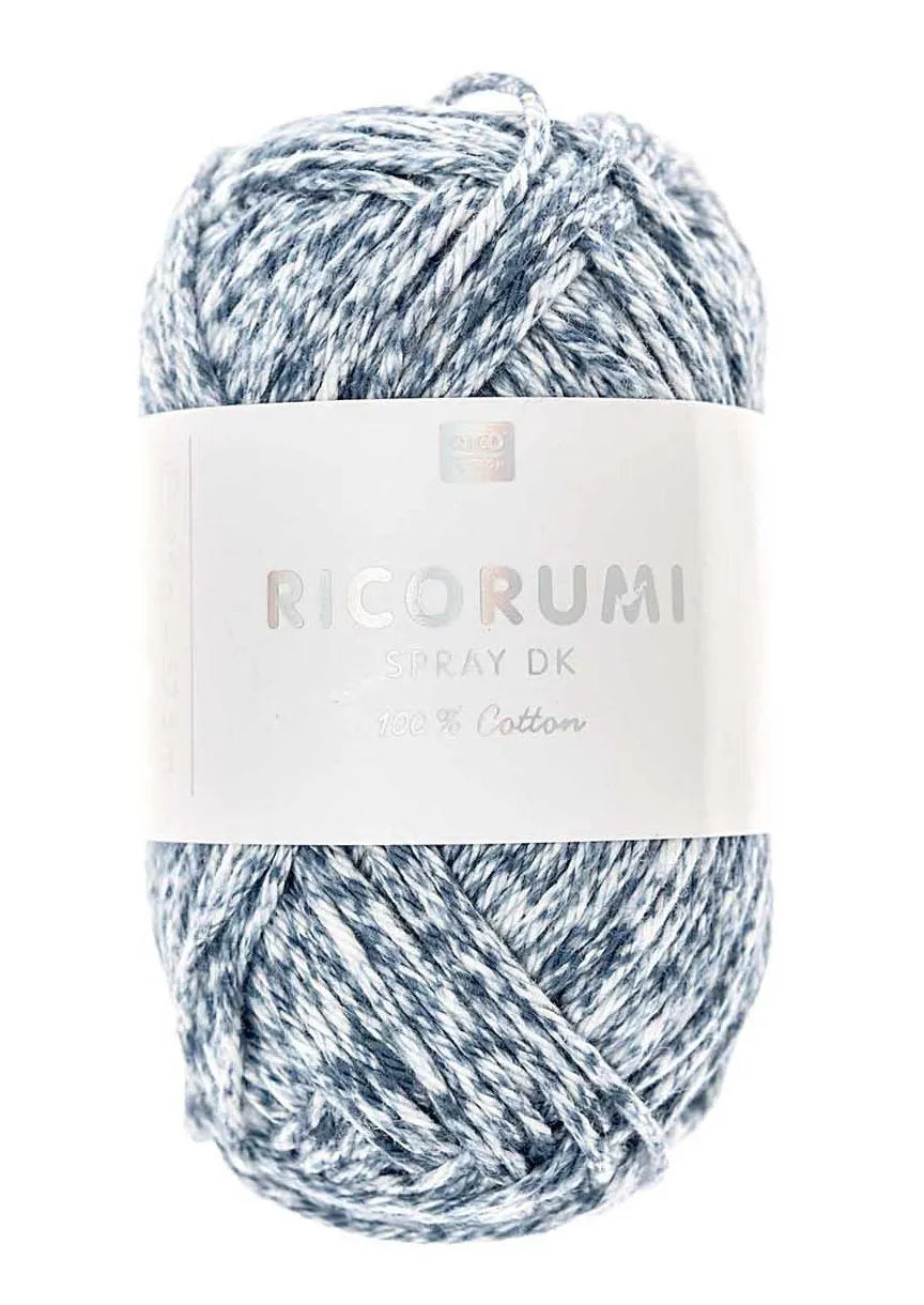 Garn - Baumwolle - 25g - blue - 006 - Creative Ricorumi Spray - Rico Design