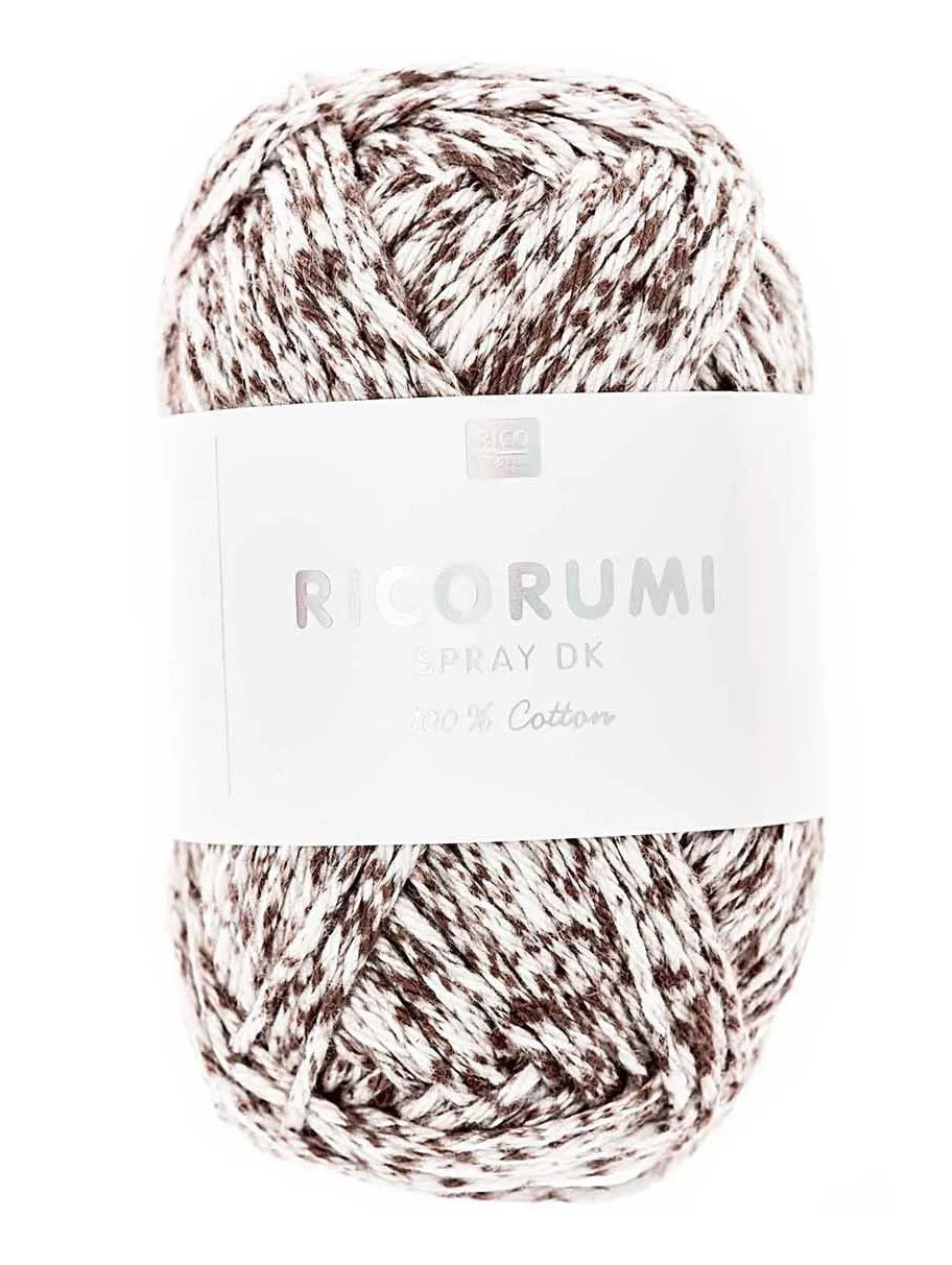 Yarn - Cotton - 25g - braun - 009 - Creative Ricorumi Spray - Rico Design