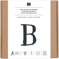Embroidery Set - Letters with Serifes - Futschikato - Rico Design