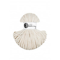 Braided cord 5mm - Cotton - Golden Natural - Bobbiny