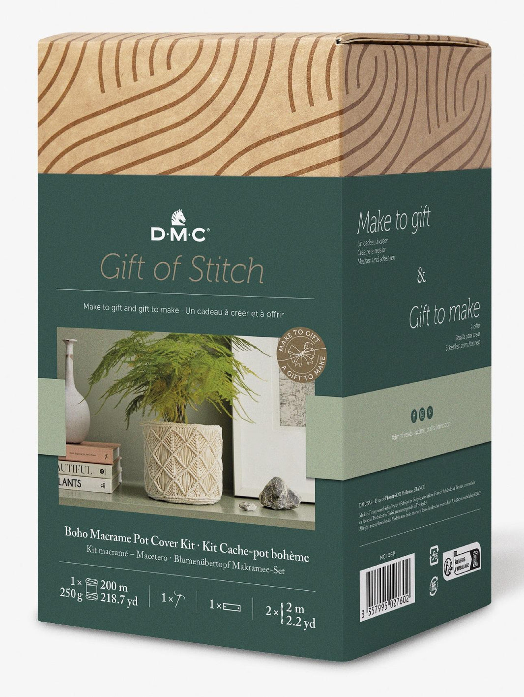 Makramee-Set - Topf Abdeckung Boho - DMC Gift of Stitch