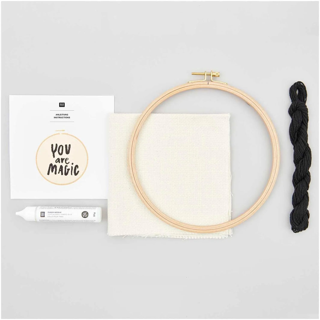 Punch Needle Kit, You are magic, Rico - Tuftinglove
