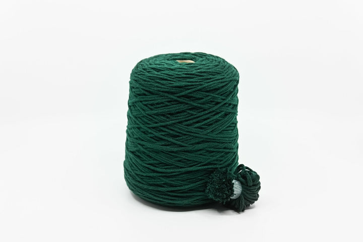 Acrylic Tufting Yarn 400g - Deep Green - Tuftinglove