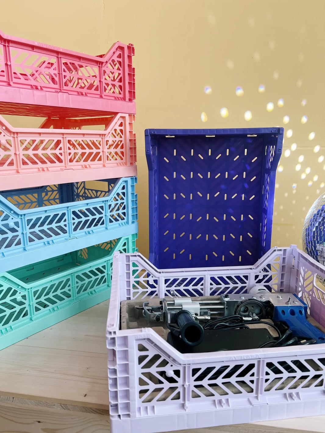 Aykasa Crate Midi - Tufting Machine Size - Baby Blue - Tuftinglove