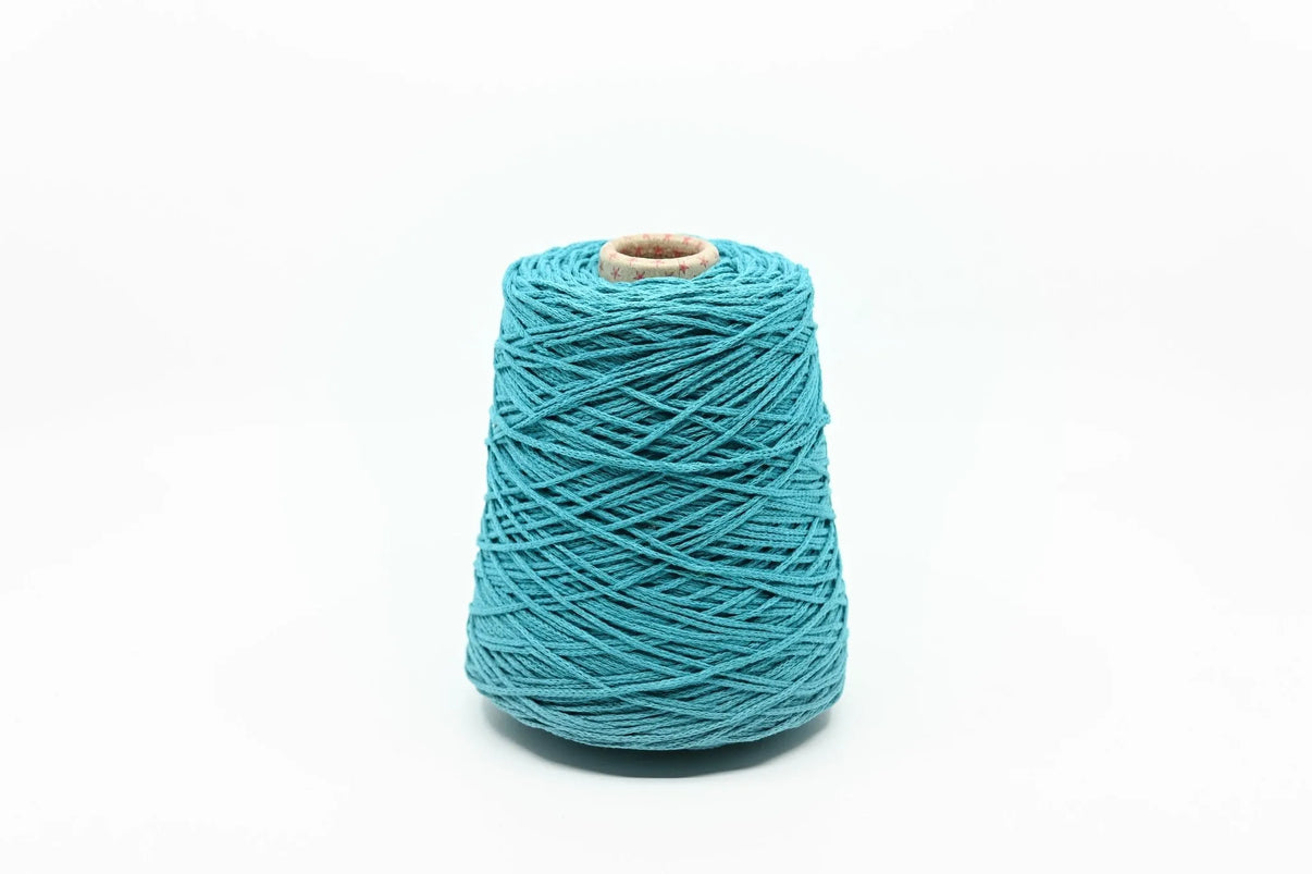 Recycled Cotton Yarn - Cyan new - Tuftinglove