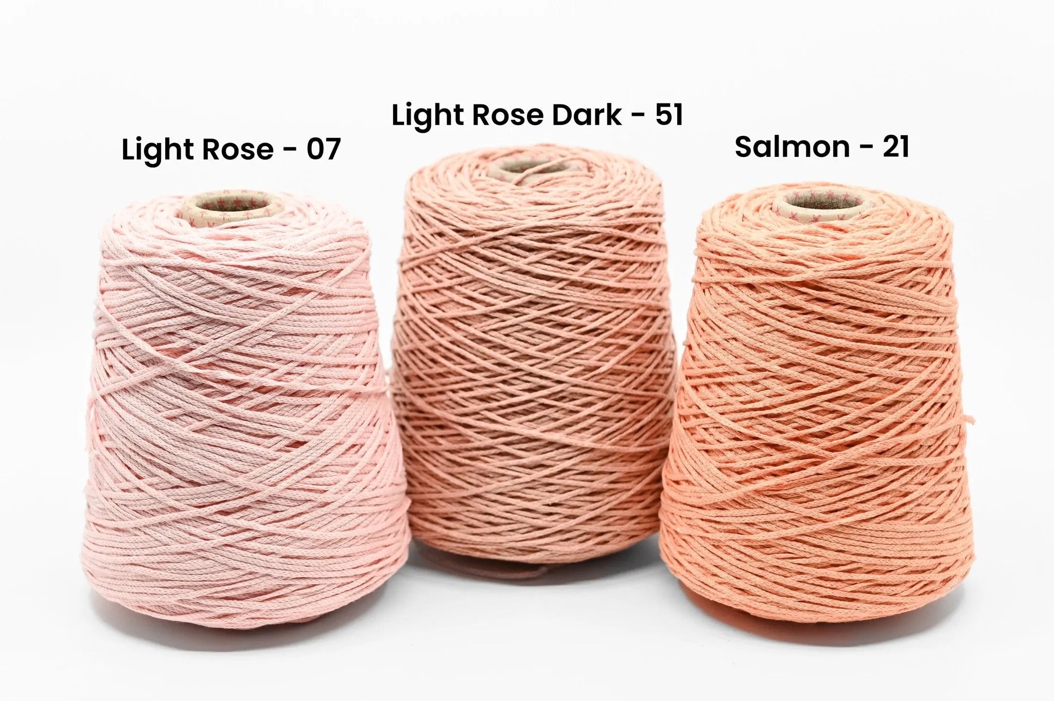 Recycled Cotton Yarn - Red - Tuftinglove