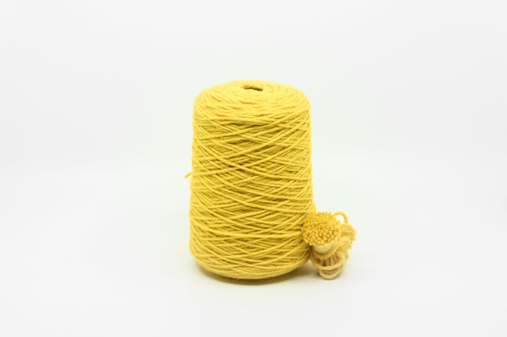 Rugwool NZ Yarn 500g - Bright Yellow - 19 - Tuftinglove