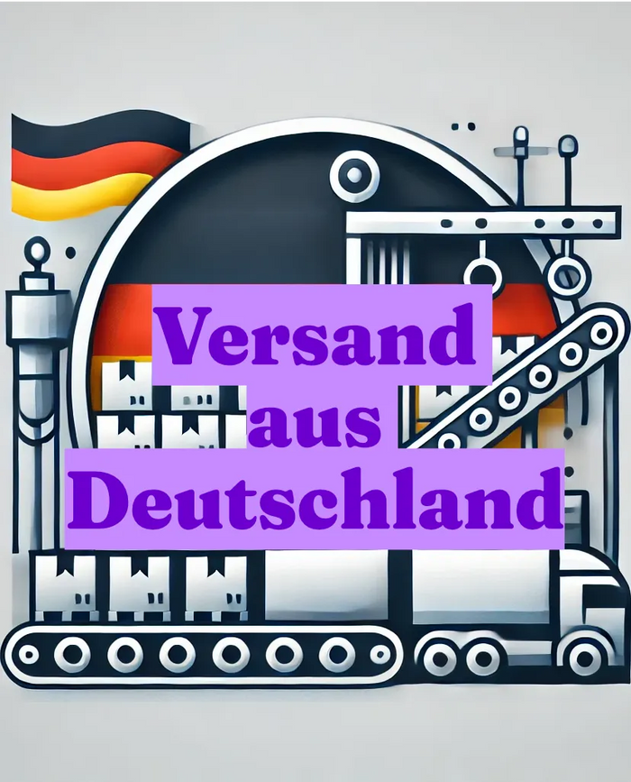 Tufting and punch needle shipping from Germany