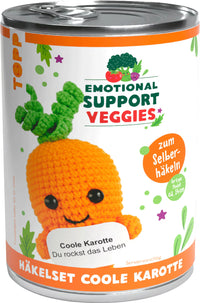 Häkelset - Karotte- Emotional Support Veggies - Topp