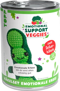 Häkelset - Erbse- Emotional Support Veggies - Topp