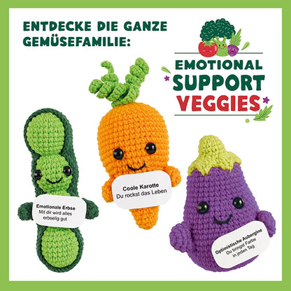 Häkelset - Erbse- Emotional Support Veggies - Topp
