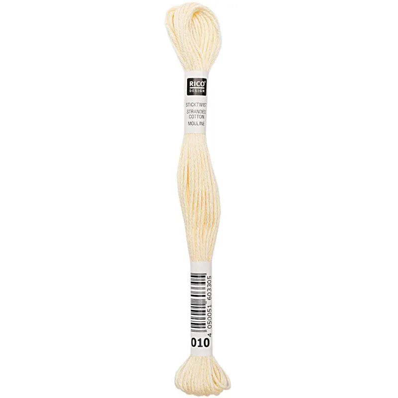 Stranded Cotton Mouliné - (8m) - Rico Design - 299 Colours