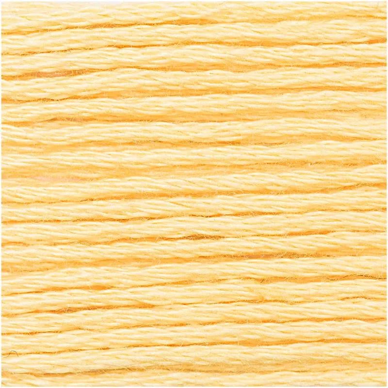 Stranded Cotton Mouliné (8m) - Goldgelb - 018 - Rico Design