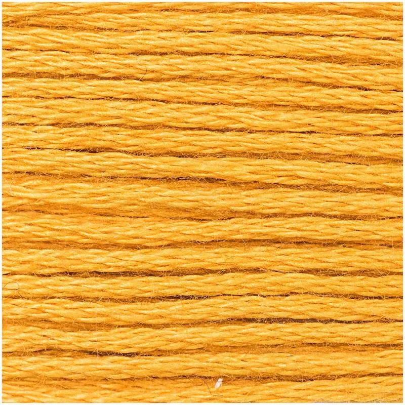 Stranded Cotton Mouliné (8m) - Goldgelb - 020 - Rico Design
