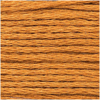 Rico Stranded Cotton Mouliné (8m) - Goldgelb - 021