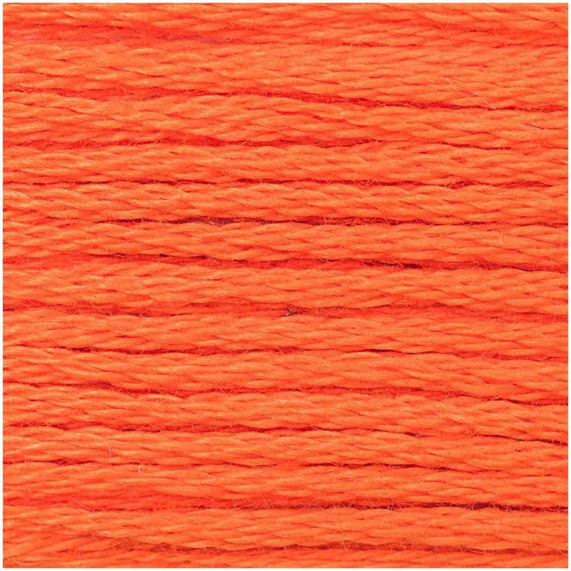 Stranded Cotton Mouliné (8m) - Brillantrot - 028 - Rico Design