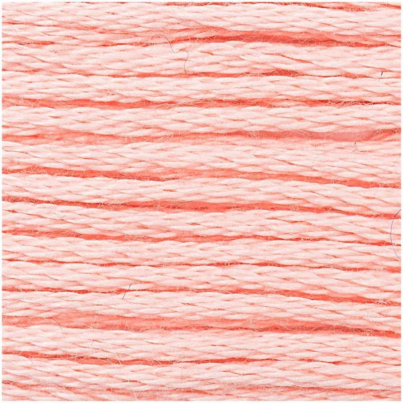 Stranded Cotton Mouliné (8m) - Lachsrot - 032 - Rico Design