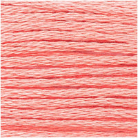 Rico Stranded Cotton Mouliné (8m) - Lachsrot - 033