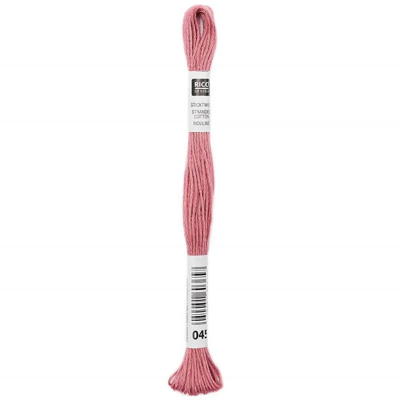 Stranded Cotton Mouliné (8m) - Altrosa - 045 - Rico Design