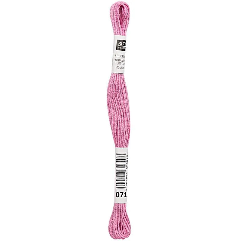 Stranded Cotton Mouliné (8m) - Beerenrot - 071 - Rico Design