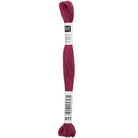 Sticktwist Mouliné (8 lfm) - beerenrot - 073 - Rico Design