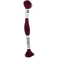 Sticktwist Mouliné (8 lfm) - beerenrot - 074 - Rico Design