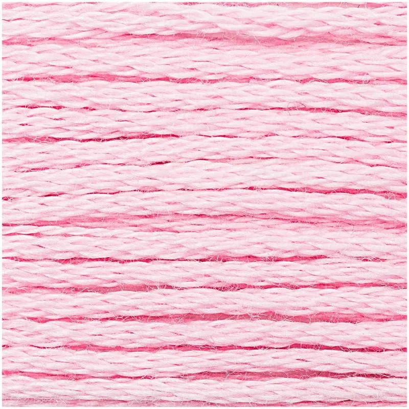 Stranded Cotton Mouliné (8m) - Pink - 076 - Rico Design