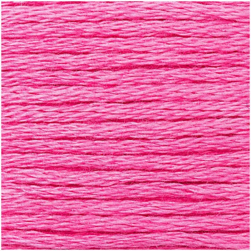 Stranded Cotton Mouliné (8m) - Pink - 077 - Rico Design