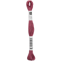 Stranded Cotton Mouliné (8m) - Weinrot - 087 - Rico Design