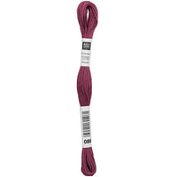 Sticktwist Mouliné (8 lfm) - weinrot - 088