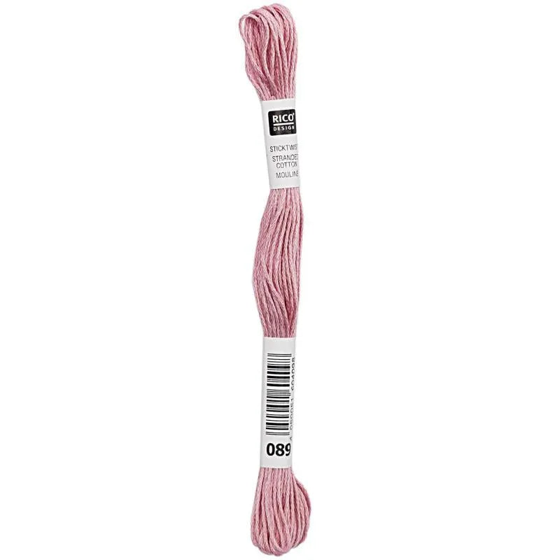 Stranded Cotton Mouliné (8m) - Brombeer - 089 - Rico Design