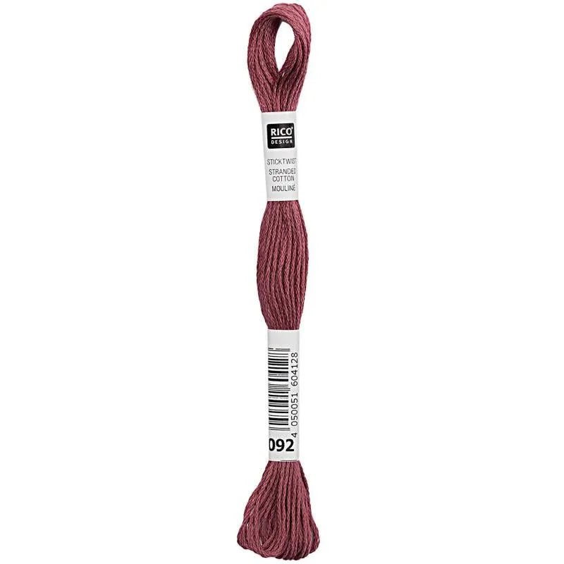 Stranded Cotton Mouliné (8m) - Brombeer - 092 - Rico Design