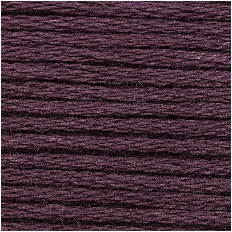 Stranded Cotton Mouliné (8m) - Aubergine - 097 - Rico Design