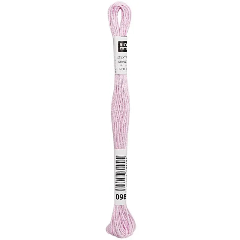 Stranded Cotton Mouliné (8m) - Flieder - 098 - Rico Design