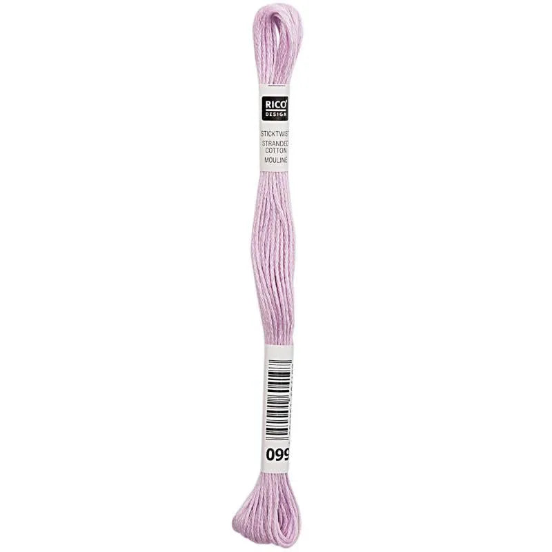 Stranded Cotton Mouliné (8m) - Flieder - 099 - Rico Design