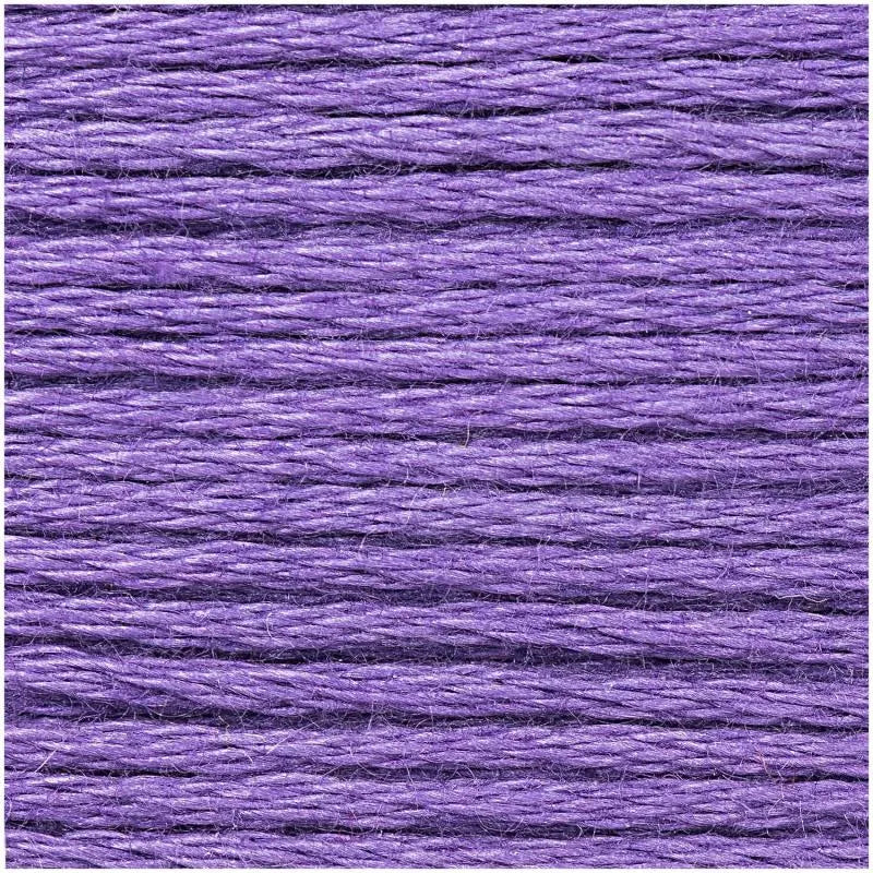 Stranded Cotton Mouliné (8m) - Helllila - 108 - Rico Design