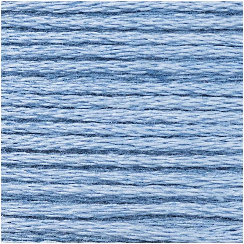 Stranded Cotton Mouliné (8m) - Hellblau - 114 - Rico Design