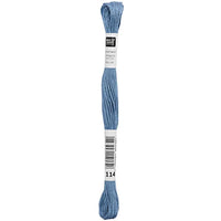 Sticktwist Mouliné (8 lfm) - hellblau - 114 - Rico Design