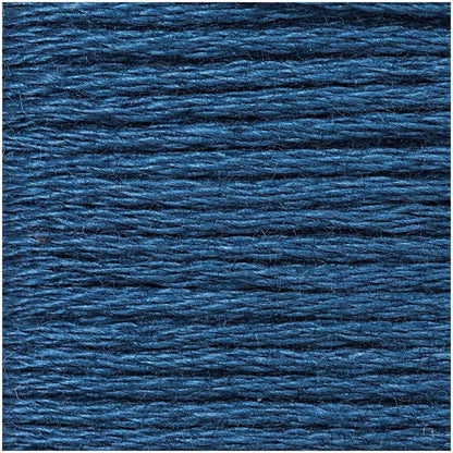 Stranded Cotton Mouliné (8m) - Blau - 124 - Rico Design
